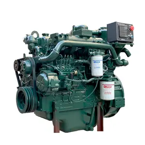 Stokta Yuchai 4 silindirli dizel Motor Motor deniz 4 İnme 40hp dizel deniz motorları içten için satış