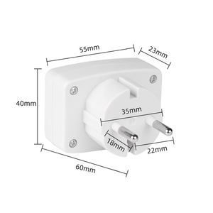 SINOTIMER DM55-1 AC 80-300V Digital Voltmeter EU/US/AU <b>Plug</b> Socket Voltage <b>Tester</b> LCD Display 1.5% Accuracy CE/RoHS Certified - Product Image 6