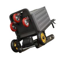 Solution d'escalade d'escaliers sans effort, chariot électrique à chenilles pour charges lourdes, chariot d'escalade d'escaliers de 150 kg avec chenilles