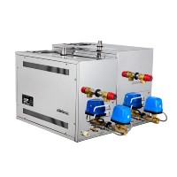 Générateur de vapeur de hammam de luxe 15KW, kit de douche à vapeur auto-drainant, générateur de bain de vapeur, générateur de bain de vapeur humide