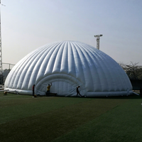Tente dôme gonflable à bulles sur mesure pour salles tente extérieure d'igloo pour événements