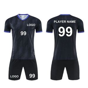 Customize 2026 Soccer Wears Set Football Uniforms T-Shirts Breathable Quick Dry Plus Size High Quality Heat-Transfer <b>Green</b> - Product Image 2