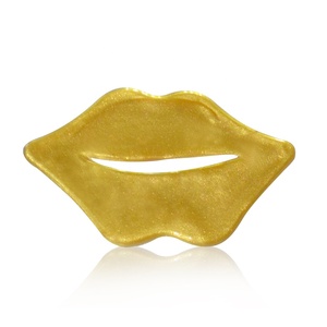 Private label personalizzato lip rimpolpante maschera 24k oro di cristallo del collageno lip mascherina di sonno patch produttore - Product Image 1