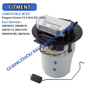 Nuovo gruppo pompa carburante per Peugeot <span class=keywords><strong>Citroen</strong></span> C5 <span class=keywords><strong>X</strong></span> (E43 EIC) 2022 OEM 9830959180 28676953 28668619 28676175 28651478 28679244 - Product Image 2