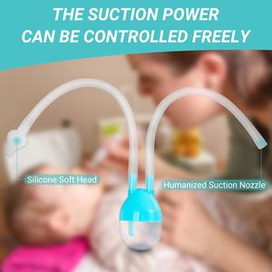 Aspirateur de nez pour nouveau-nés et nourrissons ventouse de nez tout-petits nettoyant de nez enfants Booger Mucus ventouse bébé aspirateur nasal - Product Image 5