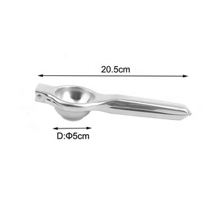 Presse-agrumes manuel en acier inoxydable, presse-citron, presse-lime, outil de bar, presse-citron manuel en métal - Product Image 2