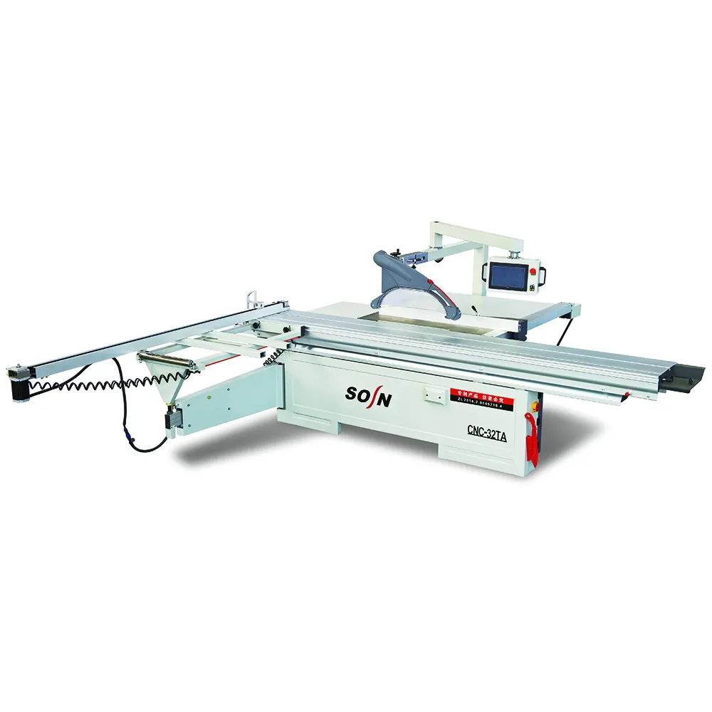 CNC-32TA Automatic control Precision Wood panel saw Machine CNC Sliding Table Saw Machine
