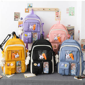 Ensemble de sacs à <span class=keywords><strong>dos</strong></span> <span class=keywords><strong>pour</strong></span> élèves du primaire et filles de 13 ans, sacs d'école de 8e et 5e classe, en Oxford, avec fermeture à glissière, vente en gros - Product Image 6