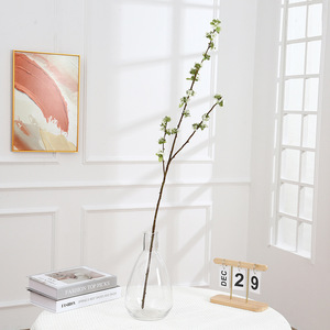 Rama Larga con Hojas, Flores Artificiales, <span class=keywords><strong>Flor</strong></span> de Spiraea Artificial para Decoración Floral del Hogar, Centro de Mesa para Bodas, Guirnalda, Arco - Product Image 4