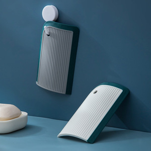 Nettoyeur de miroir de salle de bain en plastique en forme d'arc, mini-gadget essuie-glace pour le nettoyage des toilettes - Product Image 4