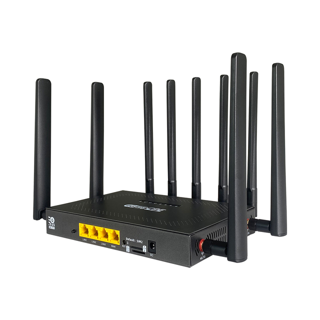 WiFi6 CPE Industrial 4G 5G LTE Router Modem Dual SIM Card Bonding Router 5G Router With Sim Card