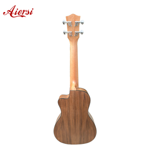 Ukelele Cutaway <span class=keywords><strong>de</strong></span> Nogal Negro <span class=keywords><strong>de</strong></span> 23 Pulgadas, Marca Aiersi, Gran Stock, Precio al por Mayor, Guitarra <span class=keywords><strong>de</strong></span> Alta Calidad, <span class=keywords><strong>Venta</strong></span> Caliente - Product Image 3