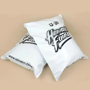 Custom Printed Polyethylene Courier Bag Thick Material Bright <b>White</b> Biodegradable Mailing <b>Envelope</b> Bag Factory Wholesale - Product Image 2