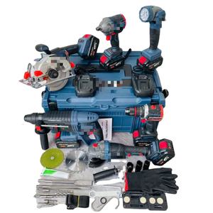 <strong>MAKITAS</strong> MAKKIT6 POWER TOOL KIT 4-<strong>18V</strong>-<strong>5AH</strong> LITHIUM <strong>BATTERIES</strong> 6PCS Electric Tools Set - Product Image 1