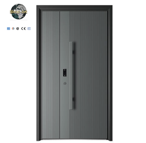 Hiện đại tối giản an ninh nhập cửa chống trộm hợp kim nhôm xây dựng bên mở trượt thương mại trường học ngoài trời sử dụng - Product Image 1