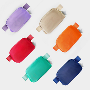 Nouvelle Arrivée Tendance Sac Banane Unisexe en Nylon avec Fermeture Éclair et Fermoir pour Course, Activités de Plein Air et Marche, Étanche - Product Image 1