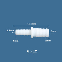 Raccords de tuyauterie flexibles en polyéthylène de qualité alimentaire, norme internationale, raccord réducteur droit