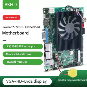 Carte mère industrielle BKHD 3,5 pouces J1900 J6412 i3 i5 i7 double LAN 6 COM LVDS eDP embarquée - Product Image 1