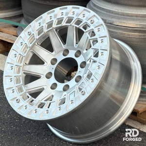 Rines Forjados Todoterreno 8x170 8x165.1 con Beadlock Real para <span class=keywords><strong>Continental</strong></span> <span class=keywords><strong>Mark</strong></span> IV, Dodge Ram 2500, <span class=keywords><strong>Ford</strong></span> F-150 250 350, GTR Patrol 6 - Product Image 1