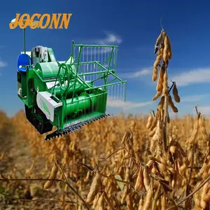 25 HP Diesel Powered Nhỏ Kết Hợp Reaper/Đi Bộ Loại Lúa Mì Đậu Nành Harvester Thresher Máy/Gạo Paddy Thresher Máy