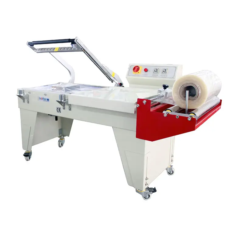 Cheap Promotional Semi Automatic Manual Thermal Cutting L Bar Heat Sealer Shrink Wrapping Machine