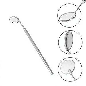 OPTITECH HEALTHCARE DS-0002 Kit de Exploración Dental de 3 Piezas: Pinzas, Espejo y Explorador Manual con Mango Roscado Plateado, Instrumentos Clase I - Product Image 4