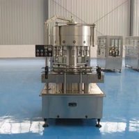 Remplisseuse automatique de bouteille de liquide Machine d'embouteillage d'alcool de whisky et de vin Remplisseuse de vodka de spiritueux de vin de liqueur