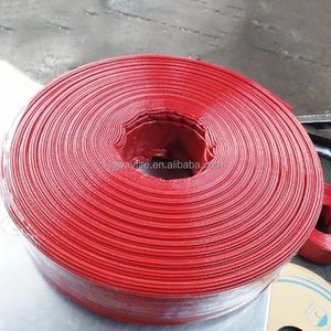 Taille de couleur bleue 2 "diamètre 100 mètres tuyau plat de récolte en <span class=keywords><strong>PVC</strong></span> bleu pour tuyau de décharge d'eau d'irrigation - Product Image 4