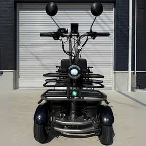Voiture électrique classique monoplace à 4 roues avec siège basé pour une performance accrue en montée et design ergonomique - Product Image 1
