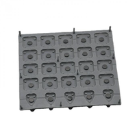 Roue de souris de corps ignifugée deux pièces de silicone de fabrication personnalisée