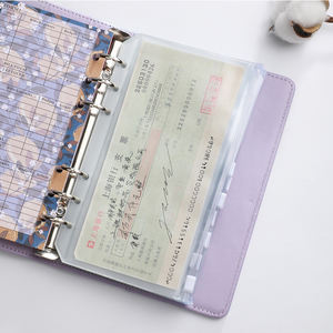 Carpeta de presupuesto A6 <span class=keywords><strong>para</strong></span> hombre y mujer, carpeta de presupuesto <span class=keywords><strong>para</strong></span> <span class=keywords><strong>dinero</strong></span> en efectivo, con hojas de presupuesto de <span class=keywords><strong>gastos</strong></span> y etiqueta adhesiva, venta al por mayor - Product Image 5