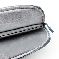 Funda Protectora Ligera, Antigolpes, Acolchada y de Terciopelo Suave para Laptop de 13, 14 y 15 Pulgadas, con Doble Cremallera, Moderna, para MacBook