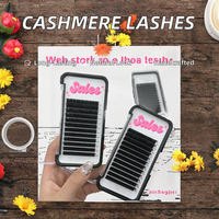 Meecillashes Volume Extension Effect W Shape CC C PBT Fiber Faux Mink Matte False Eyelashes Handmade
