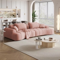 Achetez un canapé en tissu courbé de Chine, dernier modèle, modulaire, pour salon de luxe