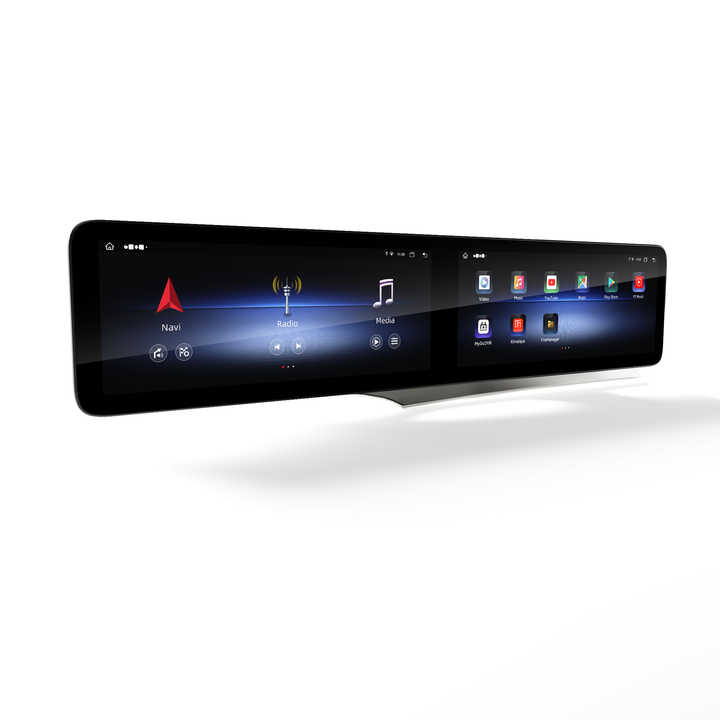 12.3 Inch Dual Screens Wireless Carplay USB Digital Instrument Panel ...