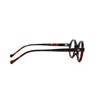 Fabricant de nouveaux produits lunettes basses quantité minimale de commande pour femmes lunettes rondes en verre à monture en acétate