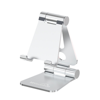 Support de téléphone portable pliable en alliage d'aluminium, support universel de bureau pour tablette