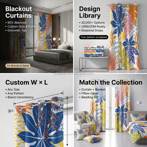 <span class=keywords><strong>Tende</strong></span> artistiche minimaliste OEM 100% con motivi semplici, in poliestere ad alto GSM, con occhielli, su misura/<span class=keywords><strong>design</strong></span> personalizzato per <span class=keywords><strong>soggiorno</strong></span> e camera da letto - Product Image 4