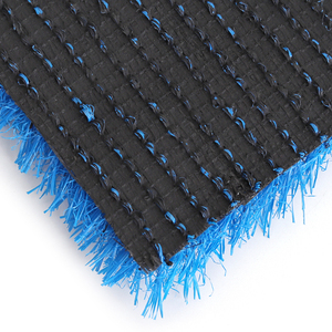 Durable Blue Plastic Artificial Grass <b>Carpet</b> Rainbow-Colored Synthetic Turf Waterproof Fireproof Outdoor Playgrounds - Product Image 2
