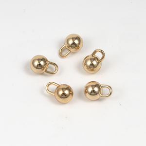 थोक मूल्य लक्जरी फैशन आकर्षण गेंद हार जस्ता मिश्र धातु के अनुकूल टिकाऊ हल्के वजन आभूषण सजावट - Product Image 1