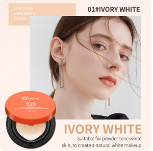 Fond de Teint Orange Snail, Hydratant Délicat, Couvrance Totale, Longue Durée, Imperméable, Éclaircissant, Fini Mat, <span class=keywords><strong>Crème</strong></span> Fond de Teint Air Cushion - Product Image 3