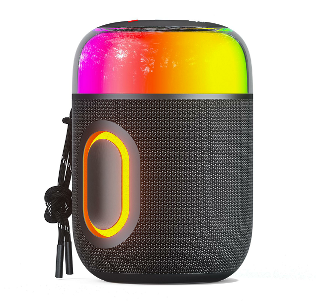 Popular Portable Professional Outdoor 12w BT Speaker with Fantastic Colorful Lights Speaker Supporting TWS