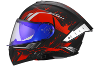 Casques de moto rétro modulaires à rabat pour motos