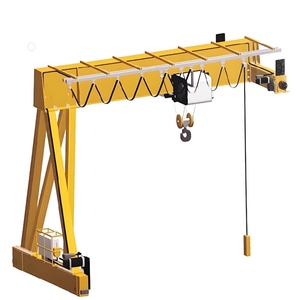 ورشة عمل داخلية وخارجية 20 طن صندوق رافعة جسرية رافعة - Product Image 3