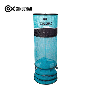 Cesto da Pesca Pieghevole Portatile, Rete a Immersione, Gabbia per Pesci, Attrezzatura da Pesca - Product Image 4