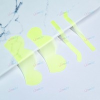 Libeauty 2 en 1 Patch pour les yeux des cils avec ruban de levage des cils Patchs pour les yeux en silicone souple réutilisables pour Salon Lash Lift et outil de teinte