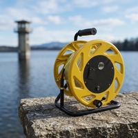 Sonde de mesure de niveau d'eau en acier inoxydable 100m/200m pour puits profonds et forages