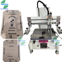Máquina de Serigrafía de Sobremesa para Bolsas de Tela no Tejida con Mesa de Impresión al Vacío para Película de PVC, Papel, Plástico y Bolsas de Tela