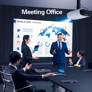 Q7 Android 9 Projector Auto Focus Full HD 1080P LCD Video Projector Home Theater KTV - Product Image 4