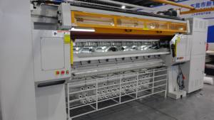 A quilting machine with multiple stitches for the edge fabric of a quilted mattress - Product Image 3